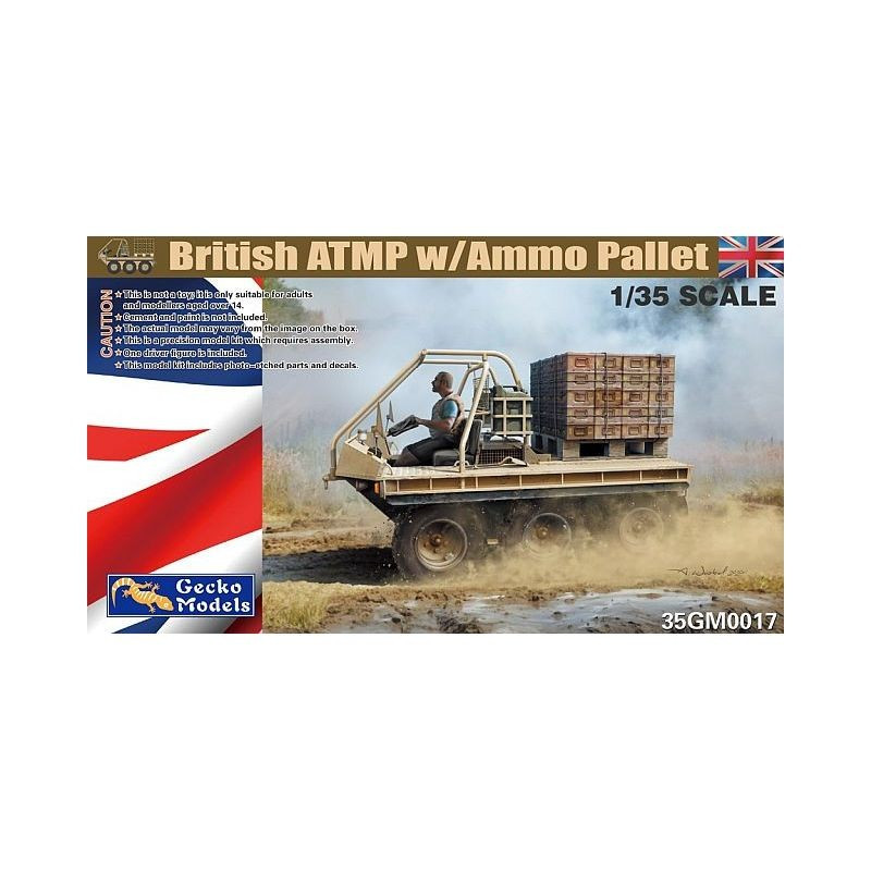British ATMP wAmmo Pallet 1/35