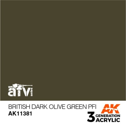 British Dark Olive Green PFI