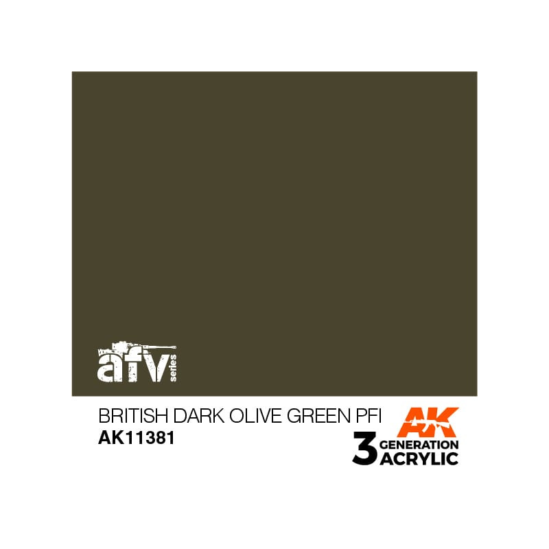 British Dark Olive Green PFI