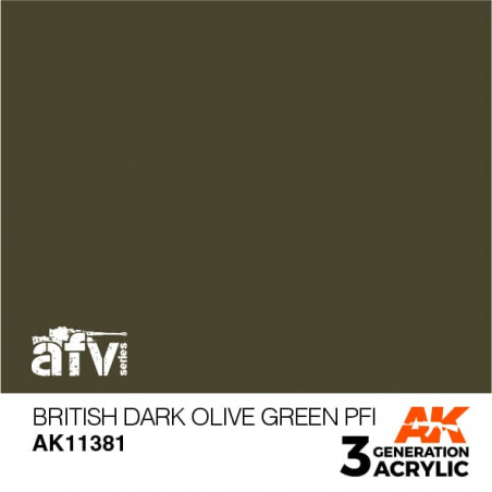 British Dark Olive Green PFI