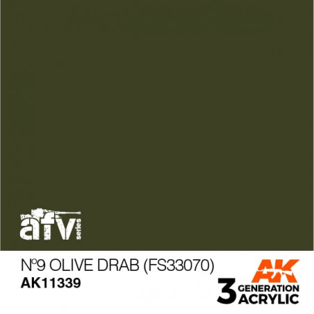 Nº9 Olive Drab (FS33070)