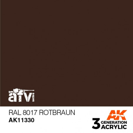 RAL 8017 Rotbraun