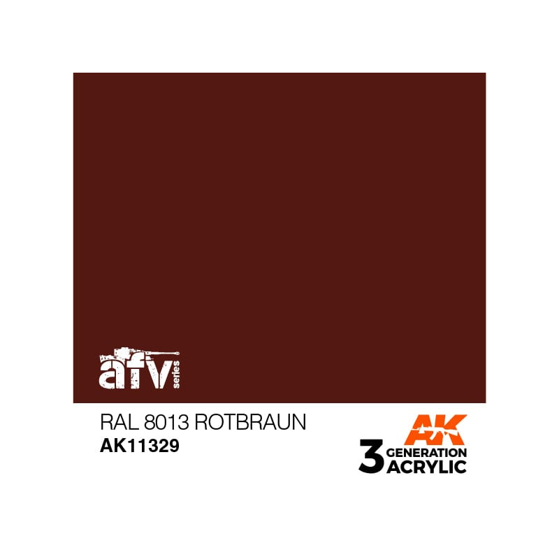 RAL 8013 Rotbraun
