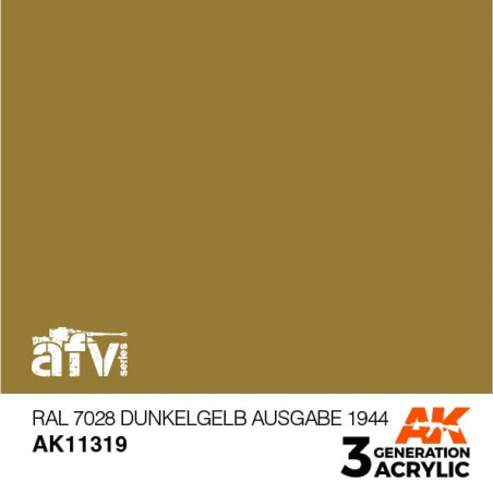 RAL 7028 Dunkelgelb Ausgabe 1944
