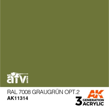 RAL 7008 Graugrün Opt 2