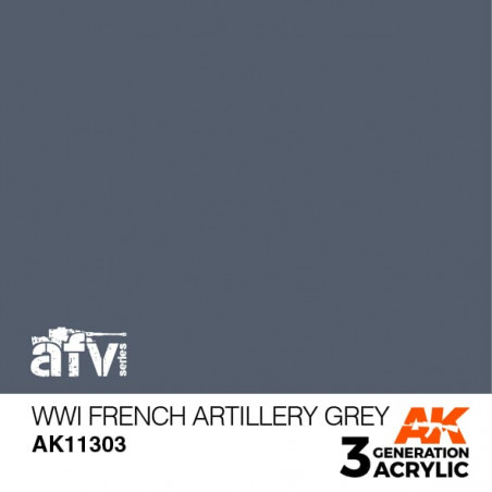 WWI French Artillery Grey