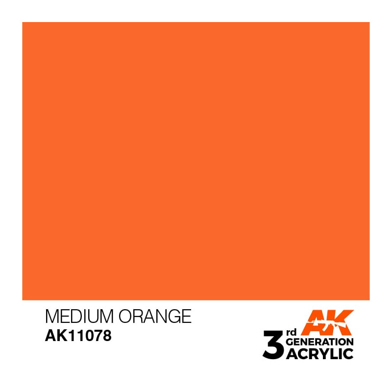 Medium Orange 17ml