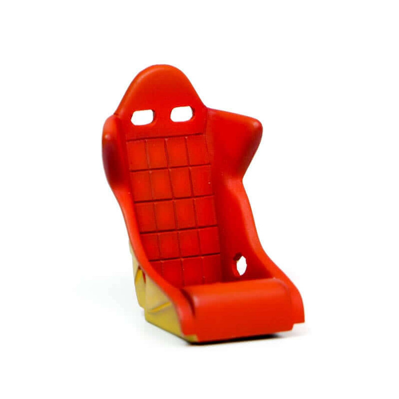 Recaro Red Fabric