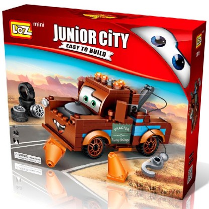 Coche Loz mini blocks con 272 piezas
