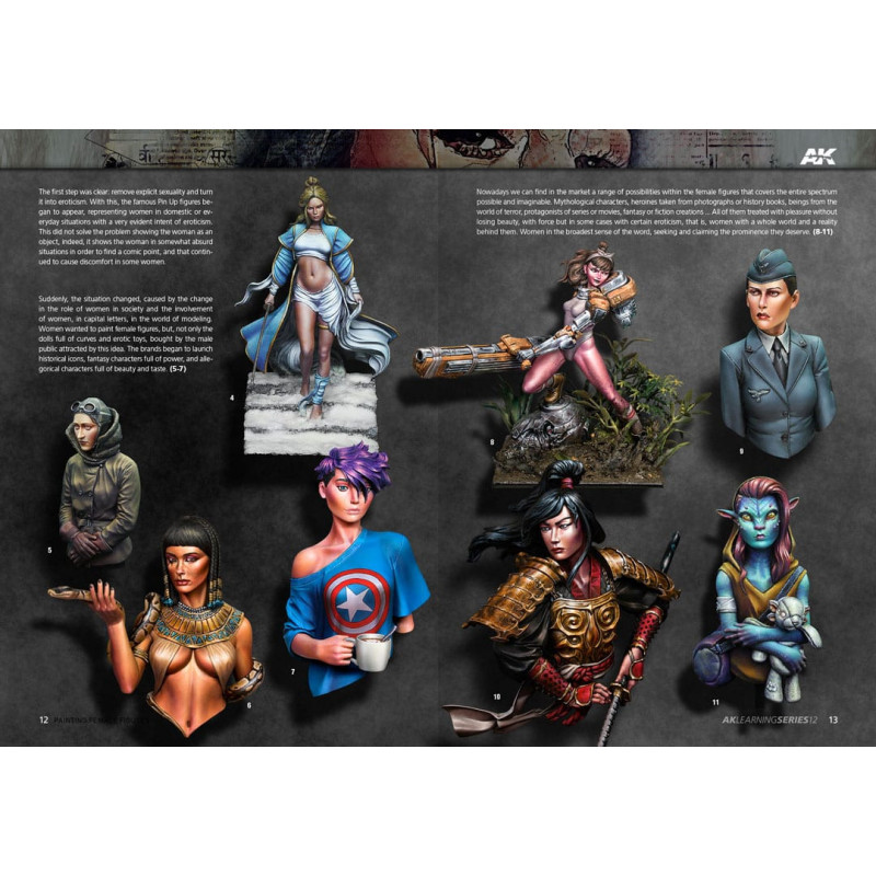 AK LEARNING 11: FIGURE SCULPTING & CONVERTING TECHNIQUES