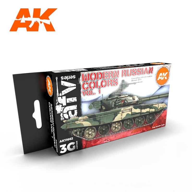 SET DE ACRÍLICOS PARA CAMUFLAJES SOVIETICOS
