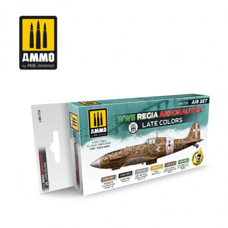Set Regia Aeronautica 2ª GM – Colores Finales