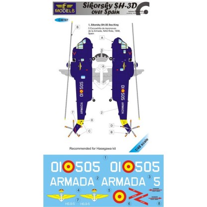 Sikorsky SH-3D over Spain