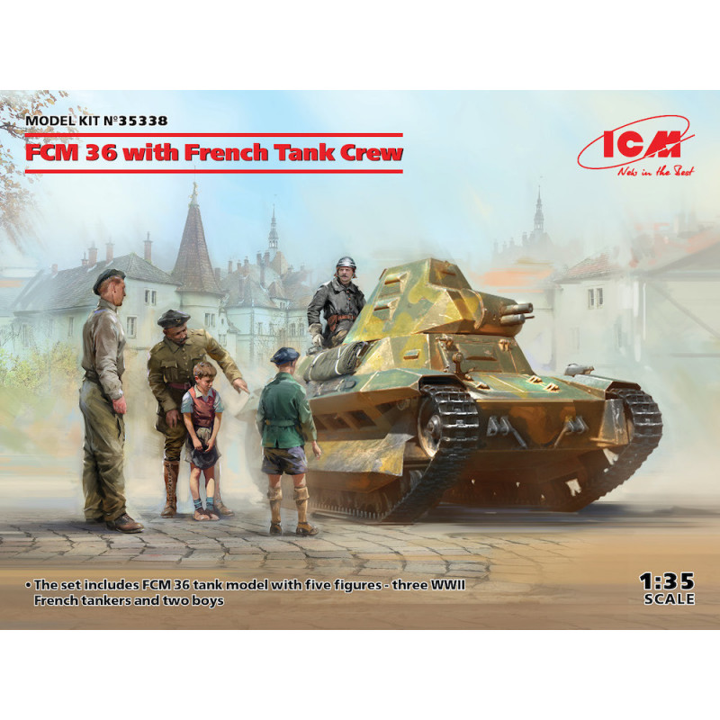 FCM 36 with French Tank Crew