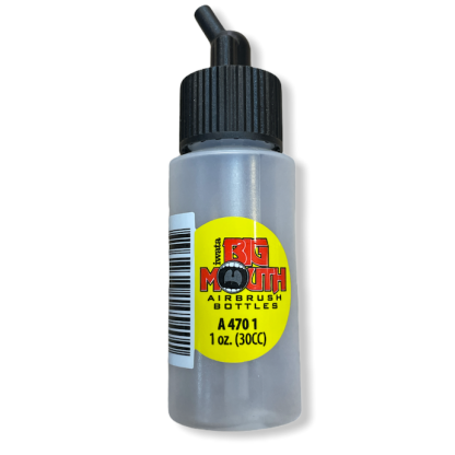 BOTE CON ADAPTADOR AEROGRAFO IWATA 30 CC.