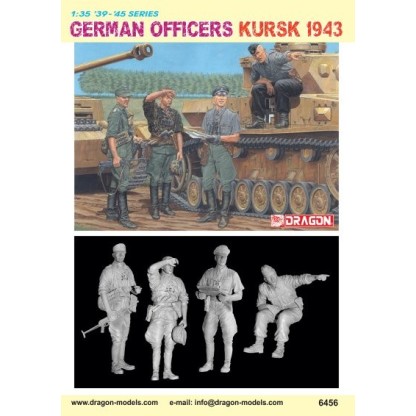 GERMAN OFFICERS, KURSK 1943 1/35