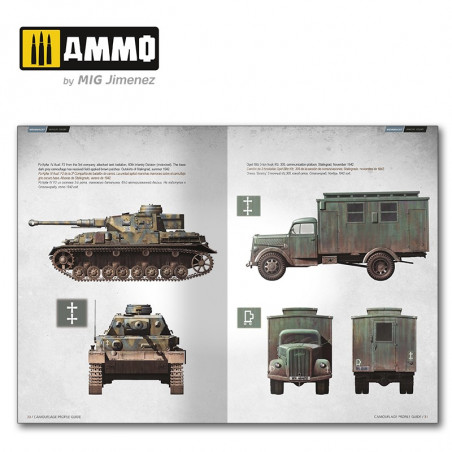 Stalingrad Vehicles Colors. Camuflajes de los vehículos alemanes y soviéticos