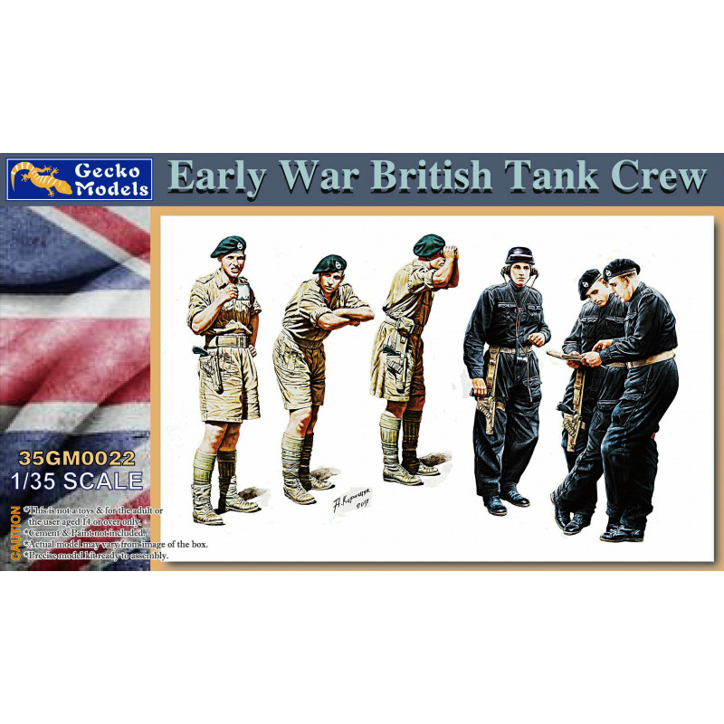 Early War British Tank Crew