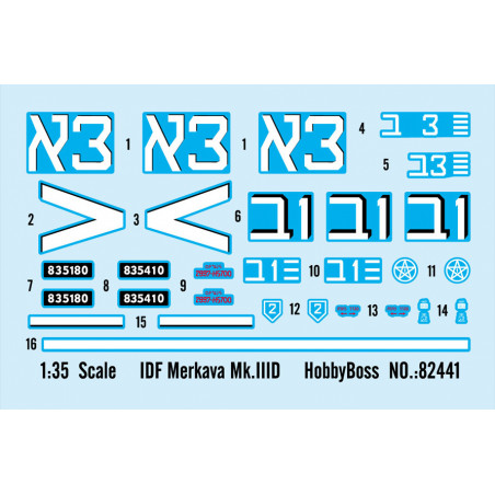 Merkava Mk.IIID Israeli IDF 1/35
