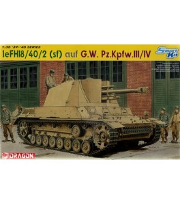leFH18/40/2 (sf) auf G.W.Pz.Kpfw.III/IV 1/35