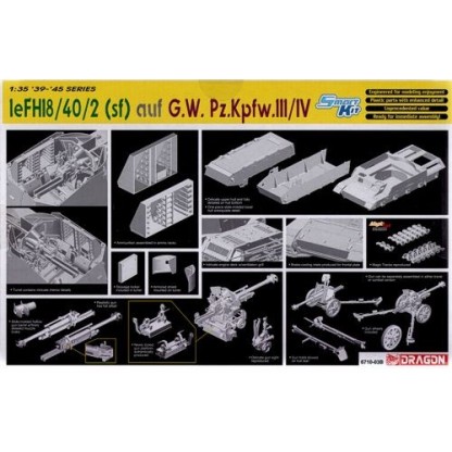 leFH18/40/2 (sf) auf G.W.Pz.Kpfw.III/IV 1/35 2
