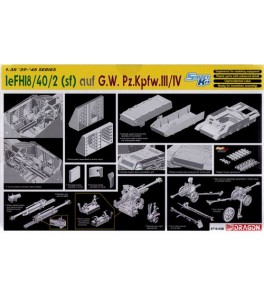 leFH18/40/2 (sf) auf G.W.Pz.Kpfw.III/IV 1/35