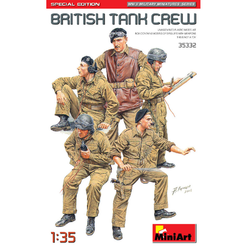 GERMAN TANK CREW (Normandy 1944) (WWII) SPECIAL EDITION 1/35