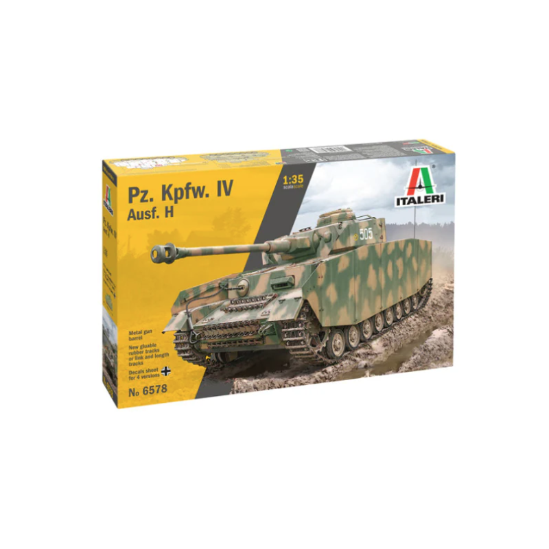 Pz.Kpfw.IV Ausf.H ,con calcas españolas 1/35