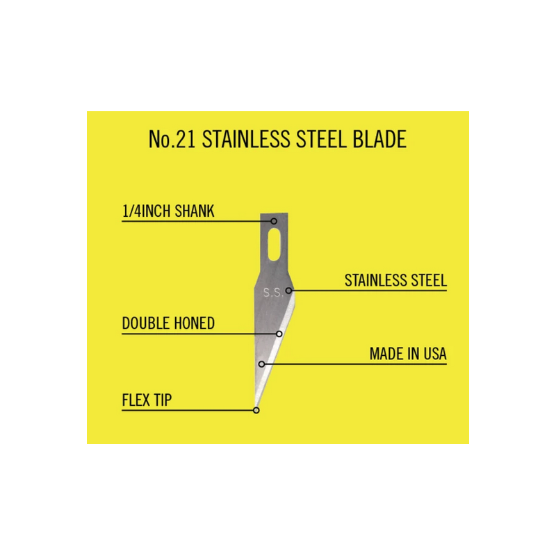 EXCEL No.2 Large Fine Point Blade x 5