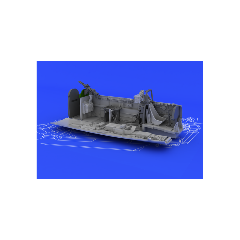 Bf 110G-2 cockpit 1/72