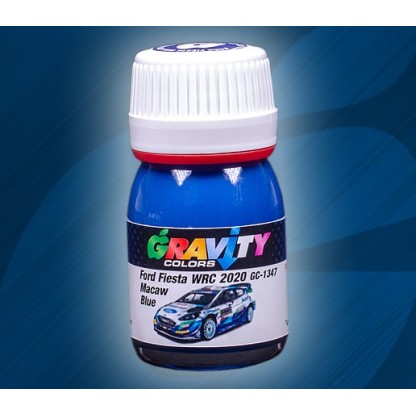 Ford Fiesta WRC 2020 Macaw Blue