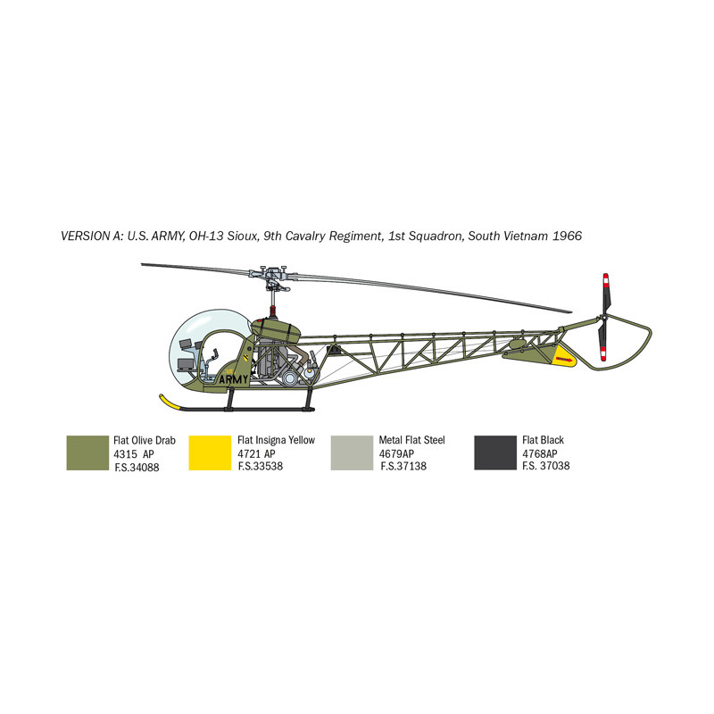 Augusta-Bell UH-1N / AB-212 1/48