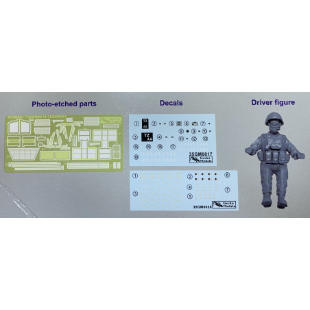 British ATMP wAmmo Pallet 1/35