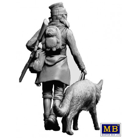 Long-distance raid. Kit No 1. An old raider. Vadim 1/35