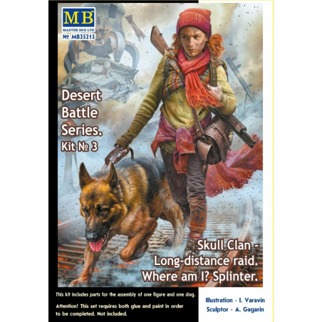 Long-distance raid. Kit No 1. An old raider. Vadim 1/35