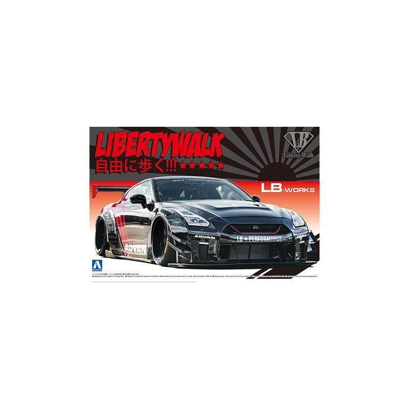 LB WORKS R35 GT-R type 2 Ver.2 1/24