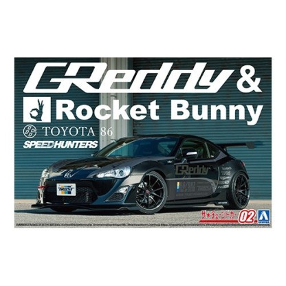 ZN6 TOYOTA 86 '12 GREDDY&ROCKET BUNNY VOLK RACING Ver. (TOYOTA) 1/24