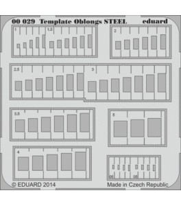 Template oblongs STEEL