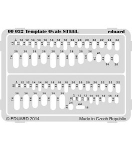 Template ovals STEEL