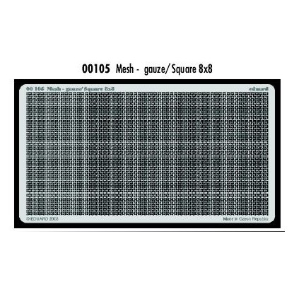 REJILLAS CUADRADA 8X8 MM. EDUARD