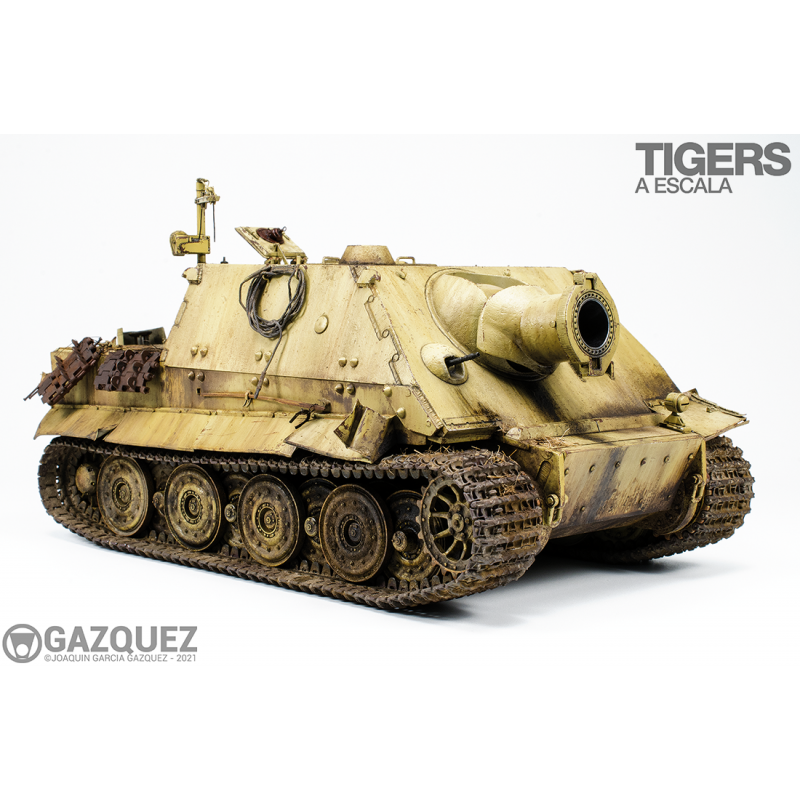Tigers a Escala. Guía de Montaje y Pintura de Maquetas del Tiger y Variantes.