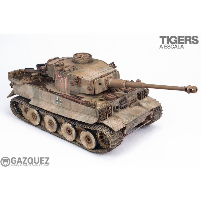 Tigers a Escala. Guía de Montaje y Pintura de Maquetas del Tiger y Variantes.