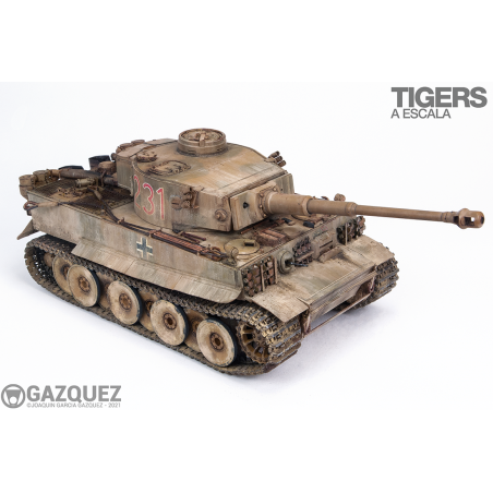 Tigers a Escala. Guía de Montaje y Pintura de Maquetas del Tiger y Variantes.