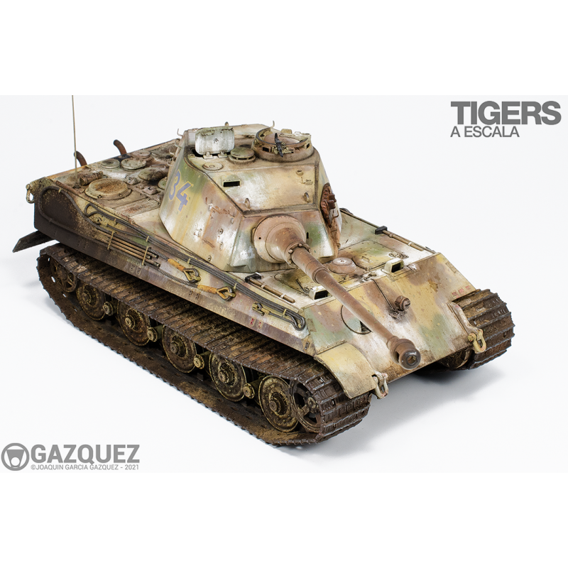 Tigers a Escala. Guía de Montaje y Pintura de Maquetas del Tiger y Variantes.