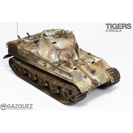 Tigers a Escala. Guía de Montaje y Pintura de Maquetas del Tiger y Variantes.