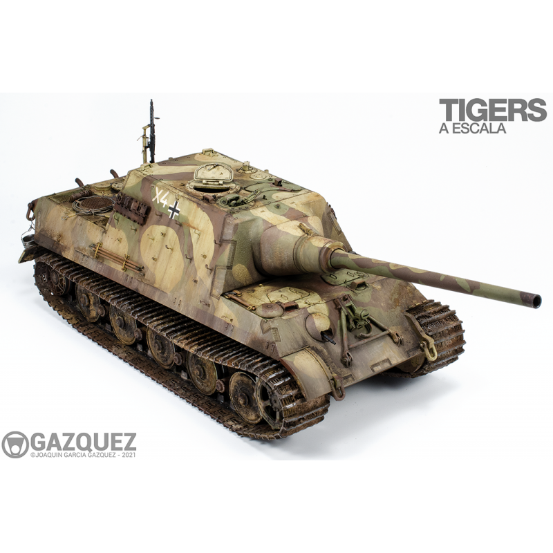 Tigers a Escala. Guía de Montaje y Pintura de Maquetas del Tiger y Variantes.