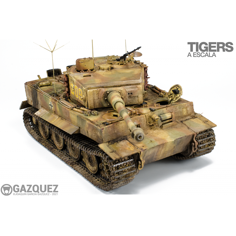 Tigers a Escala. Guía de Montaje y Pintura de Maquetas del Tiger y Variantes.