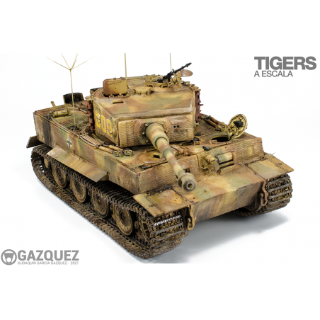 Tigers a Escala. Guía de Montaje y Pintura de Maquetas del Tiger y Variantes.