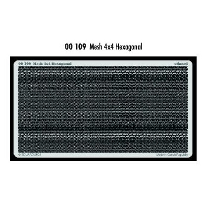 REJILLAS HEXAGONAL 4X4 MM. EDUARD