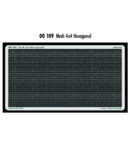 REJILLAS HEXAGONAL 4X4 MM. EDUARD